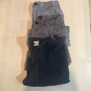 Boys khaki shorts bundle size 7